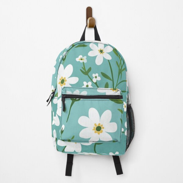 Item preview, Green White Flower Pattern Spring Aesthetic Marguerite Blasingame Jan Berenstain designed and sold by SMARTKIT DESIGNAGENCY.
