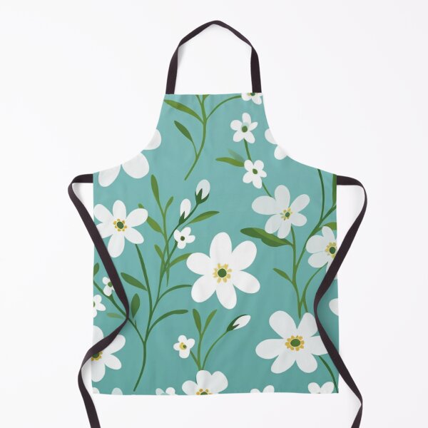 Item preview, Green White Flower Pattern Spring Aesthetic Marguerite Blasingame Jan Berenstain designed and sold by SMARTKIT  DESIGNAGENCY.