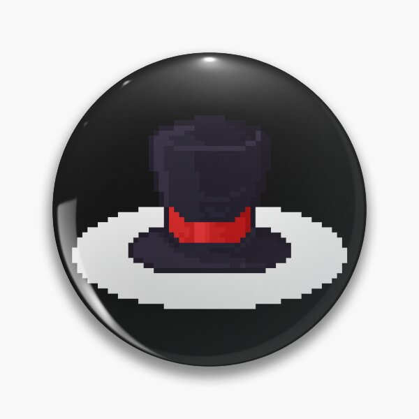 Item preview, Pixel Art Top Hat designed and sold by PixelCarvel.