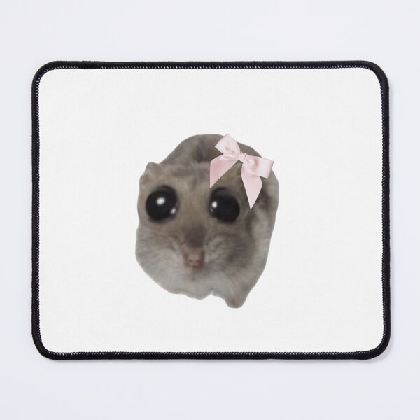 Item preview, Coquette big eye hamster meme designed and sold by scalzone0523.