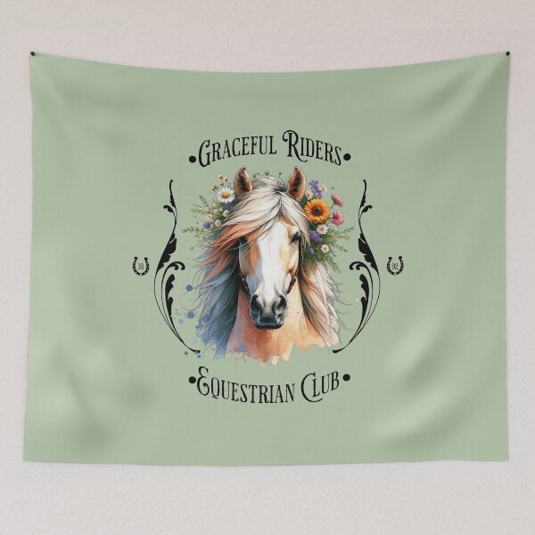 Artikelvorschau, Graceful Riders Equestrian Club entworfen und verkauft von Emilys-Tee-Shop.