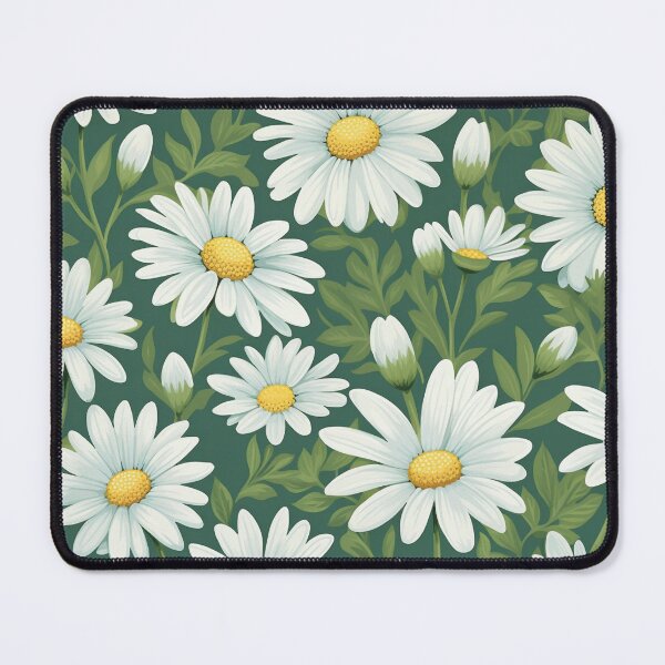 Item preview, Green White Flower Pattern Spring Aesthetic Marguerite Blasingame Jan Berenstain designed and sold by SMARTKIT  DESIGNAGENCY.