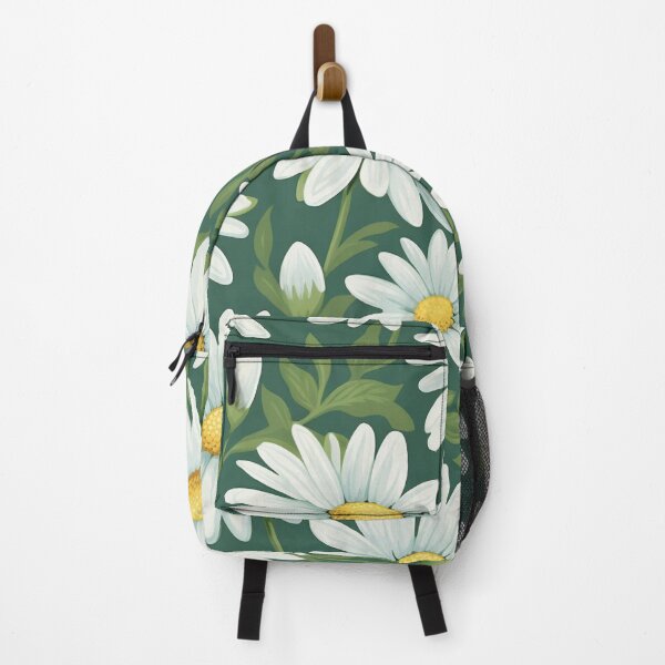 Item preview, Green White Flower Pattern Spring Aesthetic Marguerite Blasingame Jan Berenstain designed and sold by SMARTKIT DESIGNAGENCY.