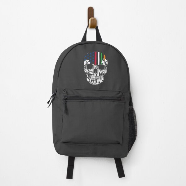 Item preview, American and Irish Skull Flag St Patrick’s Day designed and sold by Wild-Co.