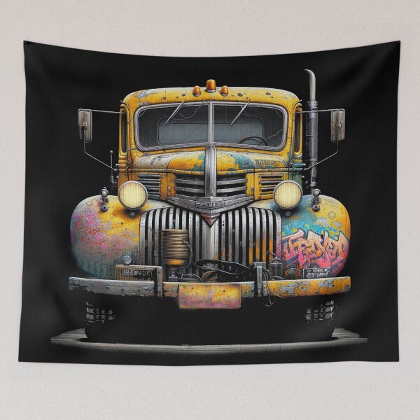 Item preview, The Front of an old Truck...001... designed and sold by AtelierFafard.