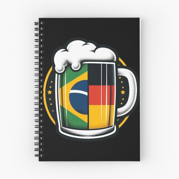 Item preview, Beer mug with Brazil and Germany flag in it designed and sold by rwstamp.
