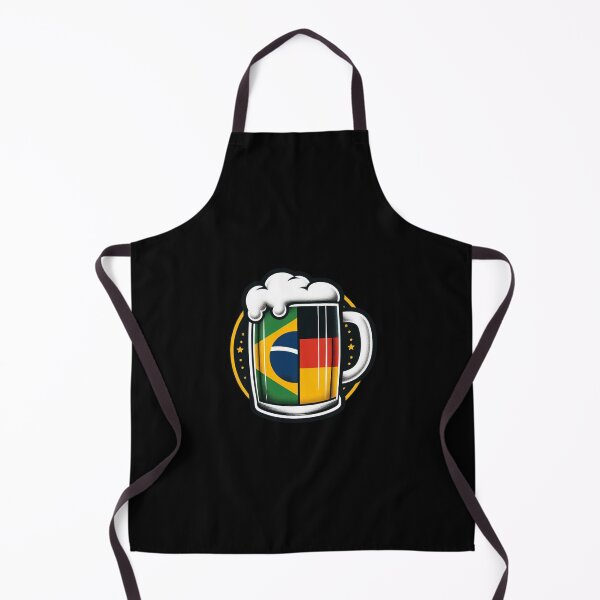 Item preview, Beer mug with Brazil and Germany flag in it designed and sold by rwstamp.