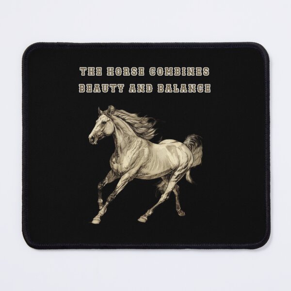 Item preview, The Horse Combines Beauty And Balance  designed and sold by mirciashop.