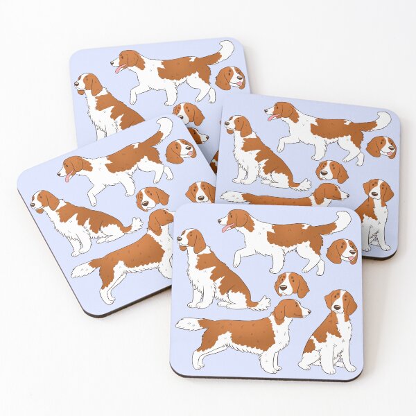 Item preview, Welsh Springer Spaniel dog pattern  designed and sold by Yaragold.