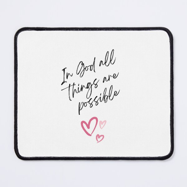 Item preview, In God all things are possible designed and sold by Faithonursleeve.
