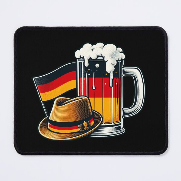 Item preview, German Hat and Beer with Flag designed and sold by rwstamp.