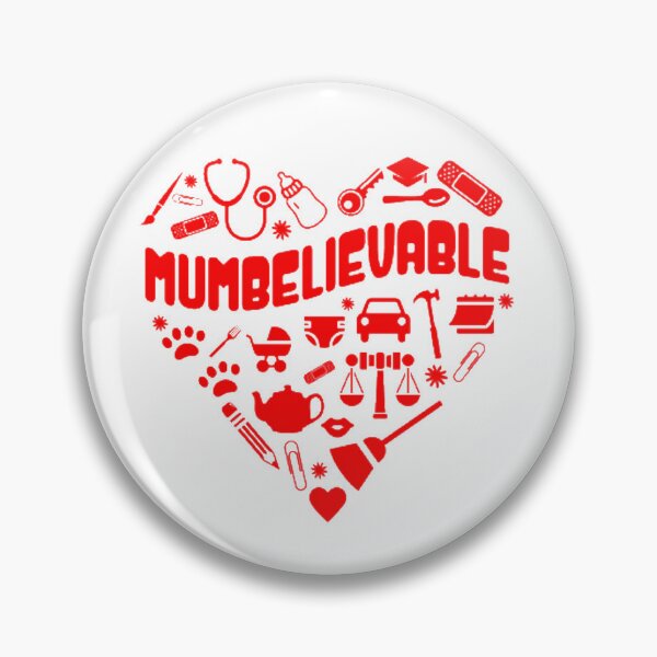 Item preview, Classic Mothers Day T-Shirt Mumbelievable designed and sold by J4mgr3m4r.