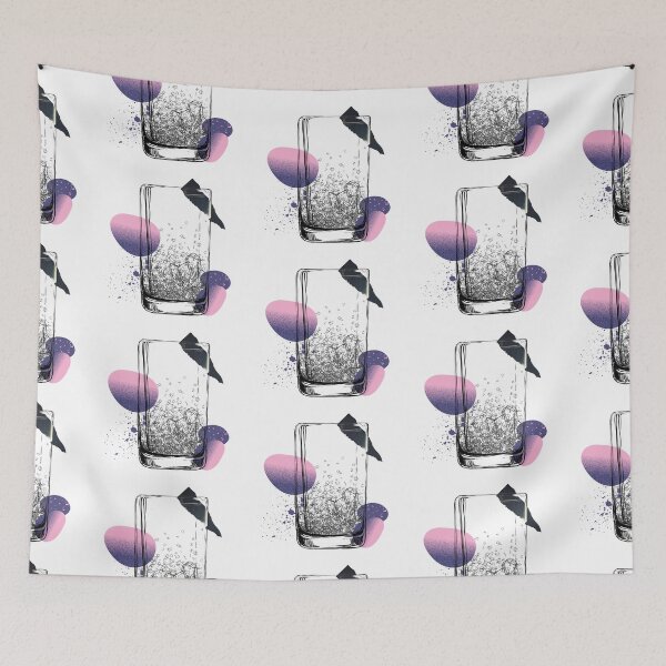 Item preview, Woman reading inside a cup in Line Drawing | Artistic Fusion designed and sold by brynatshop.