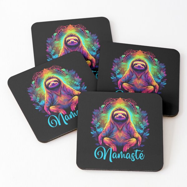 Item preview, Meditation - sloth in funny style, Namaste designed and sold by Andrea-Design.