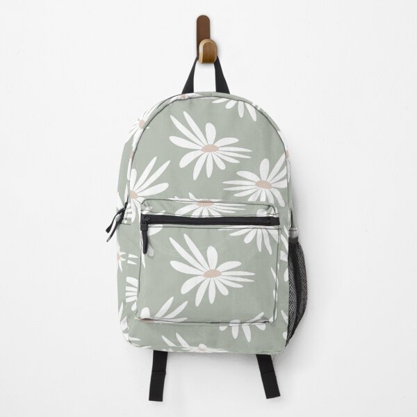Item preview, Flowers on warm sage designed and sold by Marla-und-Bob.