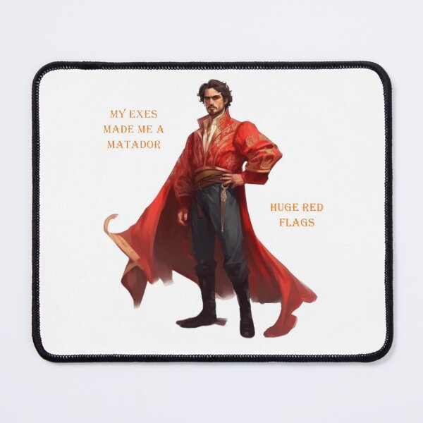 Item preview, El Matador con las Banderas Rojas designed and sold by Bring Back Culture.