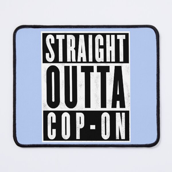 Item preview, Straight Outta Cop On Tee Design designed and sold by DigitalandPhoto.