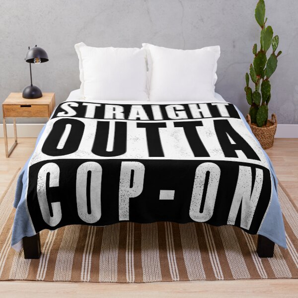 Item preview, Straight Outta Cop On Tee Design designed and sold by DigitalandPhoto.