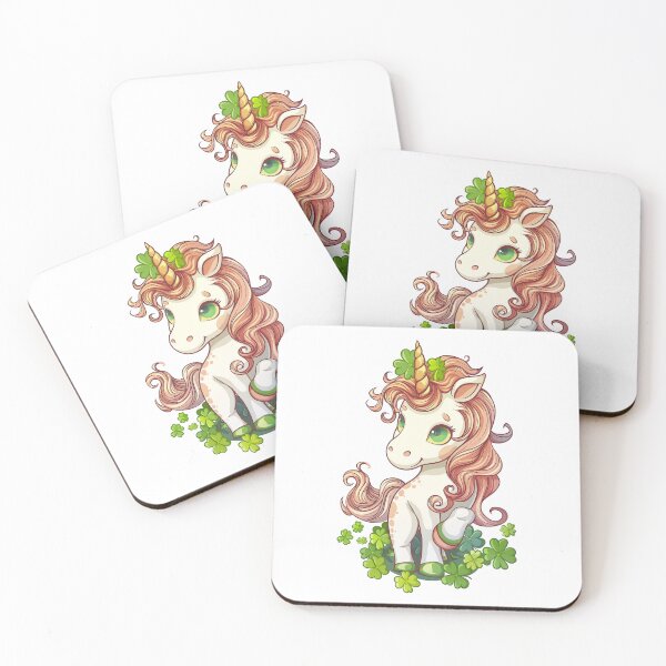 Item preview, St Patrick Day Irish Unicorn designed and sold by Wild-Co.