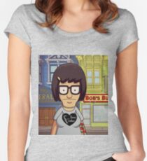 Hipster Tina Belcher Women's Fitted Scoop T-Shirt