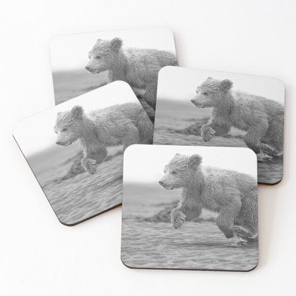 Item preview, Bear Cub Running in Alaska designed and sold by PhotoArt by Joan Carroll.