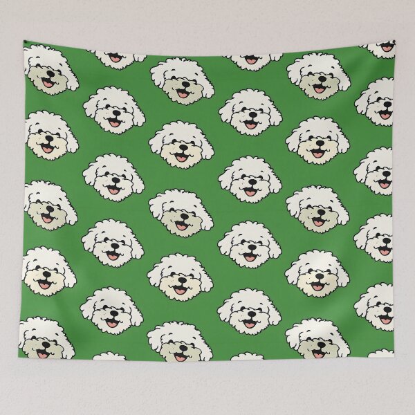 Item preview, Cute Shichon Dog Pattern designed and sold by Leonardo Palumbo.