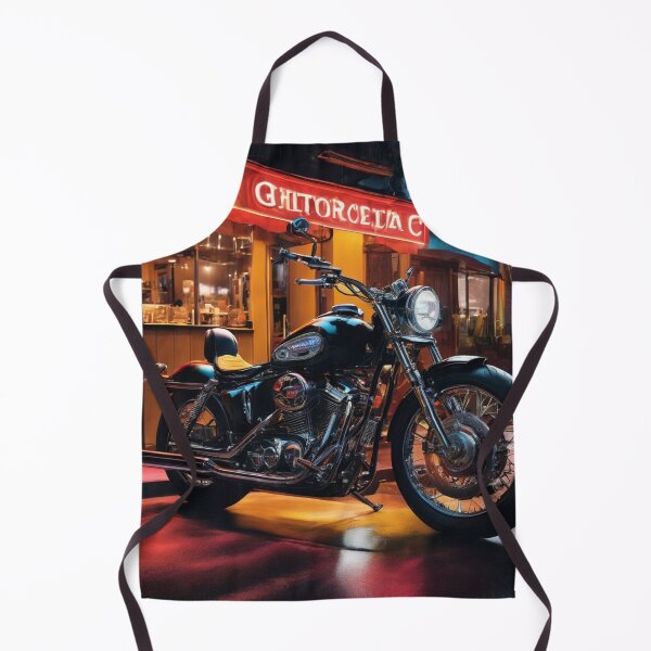 Item preview, Motorcycle outside cafe designed and sold by tatty58.