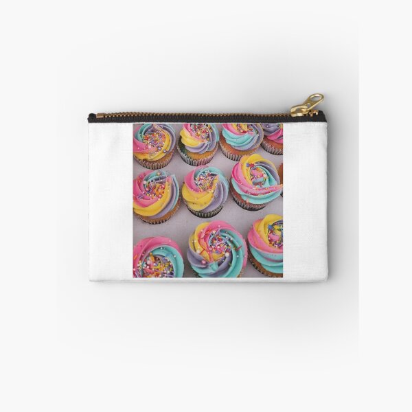Item preview, Rainbow cupcakes designed and sold by sugarrosekitch.