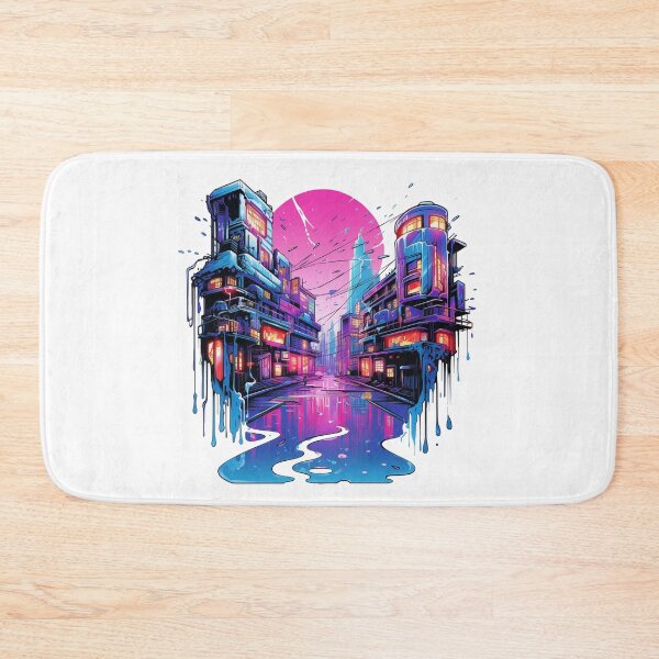 Item preview, Trippy Sci-fi City designed and sold by slemfiskz.