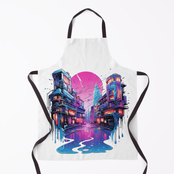 Item preview, Trippy Sci-fi City designed and sold by slemfiskz.