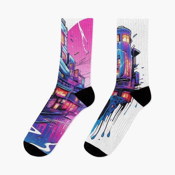 Item preview, Trippy Sci-fi City designed and sold by slemfiskz.