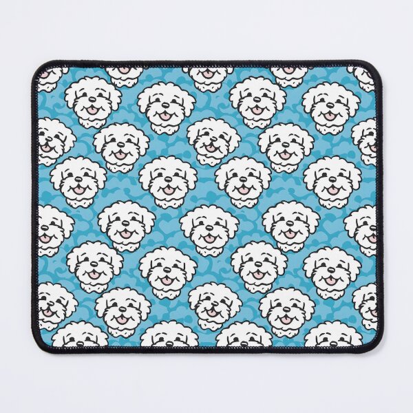 Item preview, Cute Blue Shichon Dog Pattern designed and sold by Leonardo Palumbo.