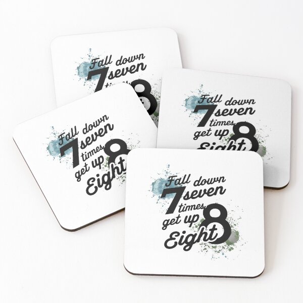 Item preview, Fall down seven times, get up eight designed and sold by Digital Dreams Arts.