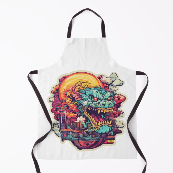 Item preview, Japanese Dragon and City Landscape designed and sold by slemfiskz.