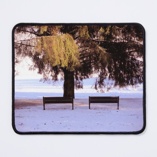 Item preview, Benches in the Snow designed and sold by Rachel J Bowler.