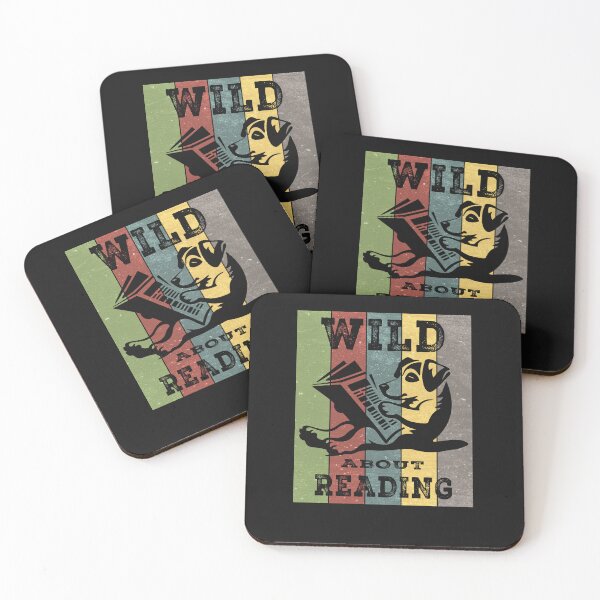 Item preview, Funny Books Reader Wild About Reading Animals Dog Cool designed and sold by DeeplyArt.