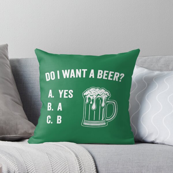Item preview, Do I Want A Beer? Funny Quiz designed and sold by hadleyfoo.