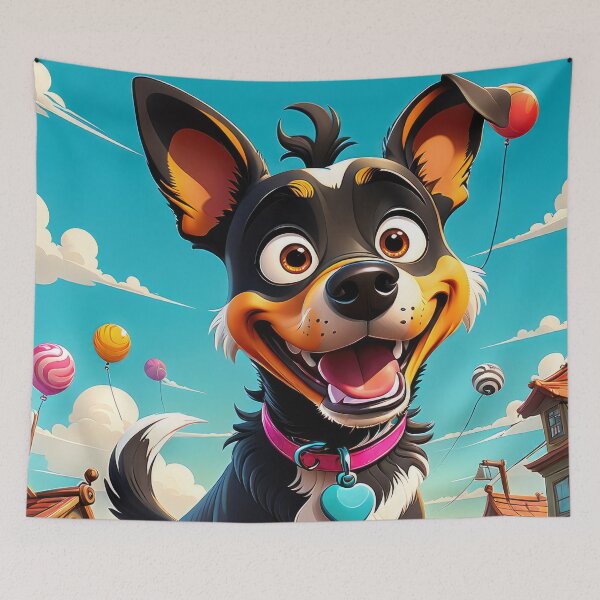 Item preview, Crazy Dog - 2 designed and sold by cyberartstudiox.