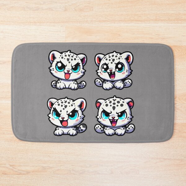 Item preview, Perfect Cute and Angry Snow Leopards designed and sold by Irbisinthebox.