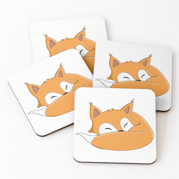 Item preview, Cute sleeping fox designed and sold by Mjs-Things.