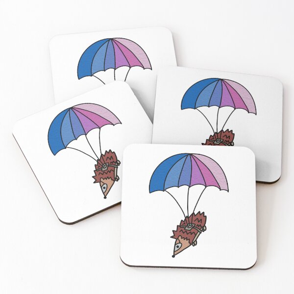 Item preview, Parachuting Hog designed and sold by gracefullizard.