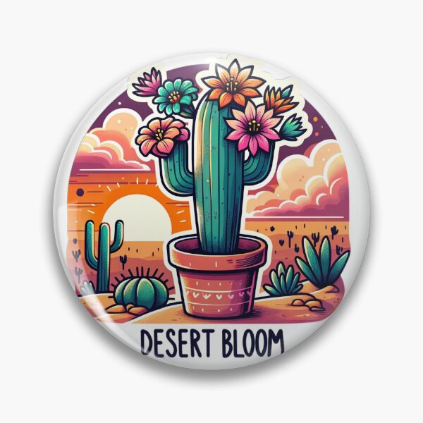 Item preview, Embrace the Vibrant Essence of Nature with "Desert Bloom" designed and sold by jgvisualarts.