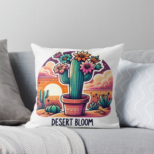 Item preview, Embrace the Vibrant Essence of Nature with "Desert Bloom" designed and sold by jgvisualarts.
