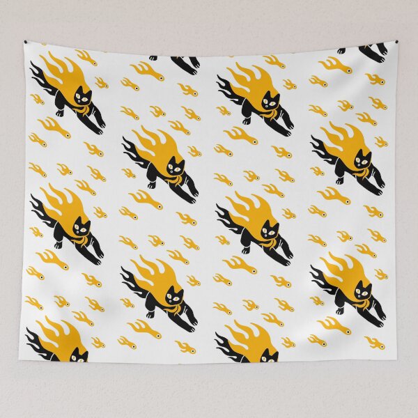 Item preview,  Cat in a cape among fish designed and sold by noico.