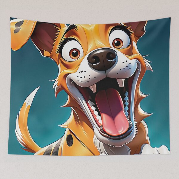 Item preview, Crazy Dog - 3 designed and sold by cyberartstudiox.