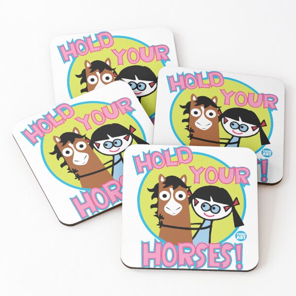 Item preview, HOLD YOUR HORSES designed and sold by TODD GOLDMAN.