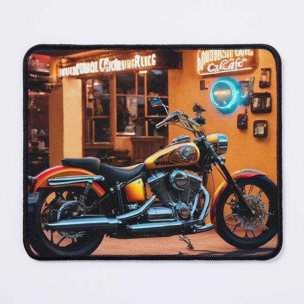 Item preview, Custom Motorcycle street scene designed and sold by tatty58.