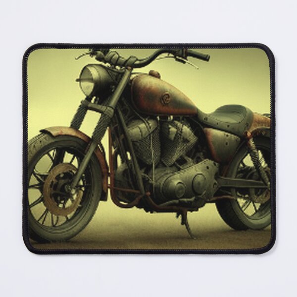 Item preview, The Motorcycle at Haunted Field designed and sold by TheDarkWardrobe.