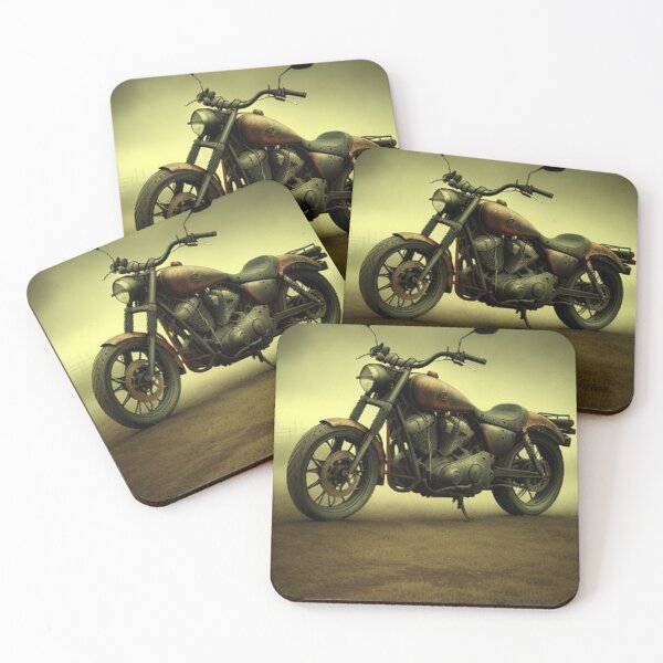 Item preview, The Motorcycle at Haunted Field designed and sold by TheDarkWardrobe.