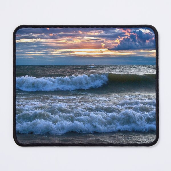 Item preview, Breaking Waves at Presque Isle State Park - Erie designed and sold by Kathy Weaver.